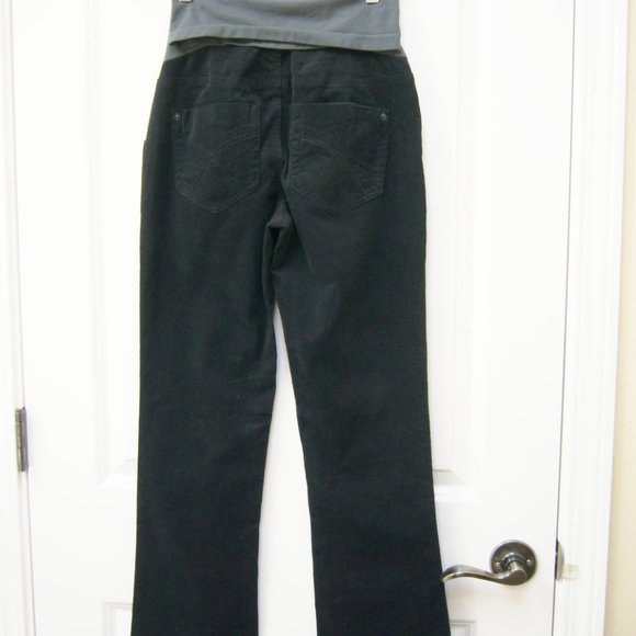 New A Pea in the Pod Black Cord Pants - Picture 3 of 6